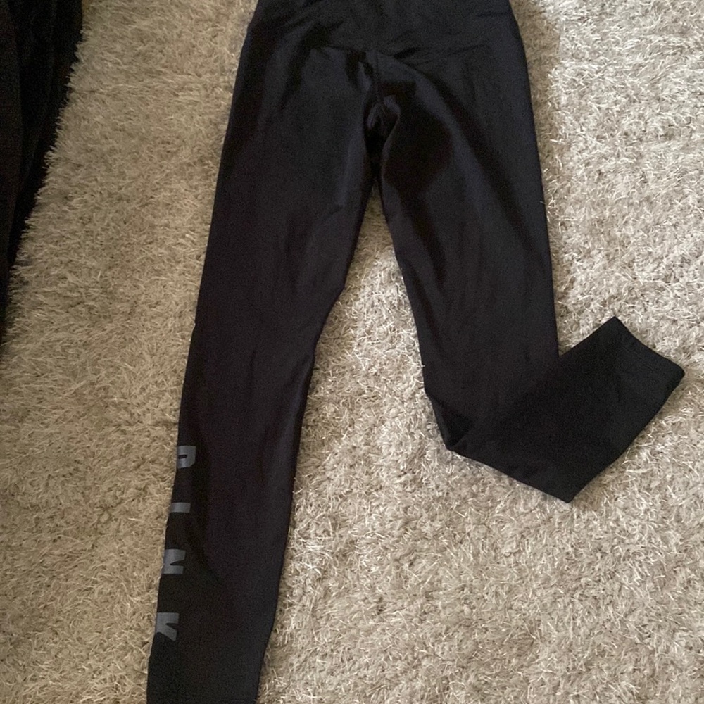 Cozy Fleece Pink Leggings